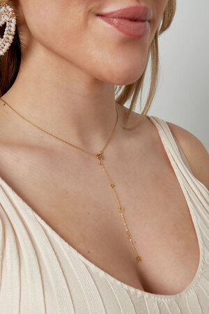 Long necklace amour - gold h5 Picture3